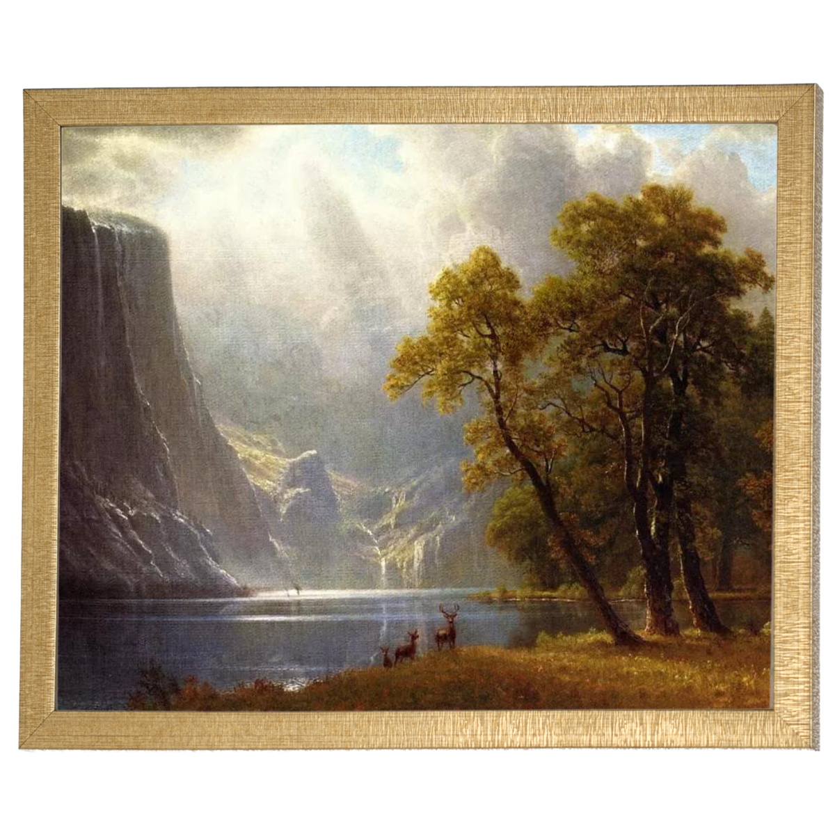 Yosemite Valley - Impressionism Wall Art Prints Decor For Bedroom Room