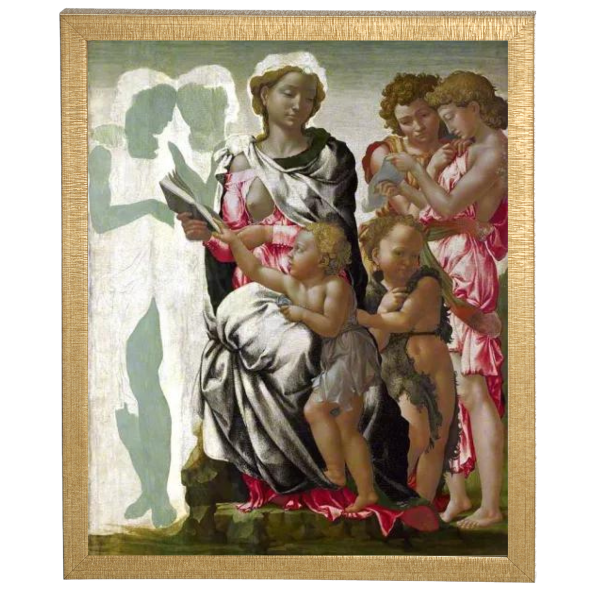 The Virgin and Child with Saint John and Angels