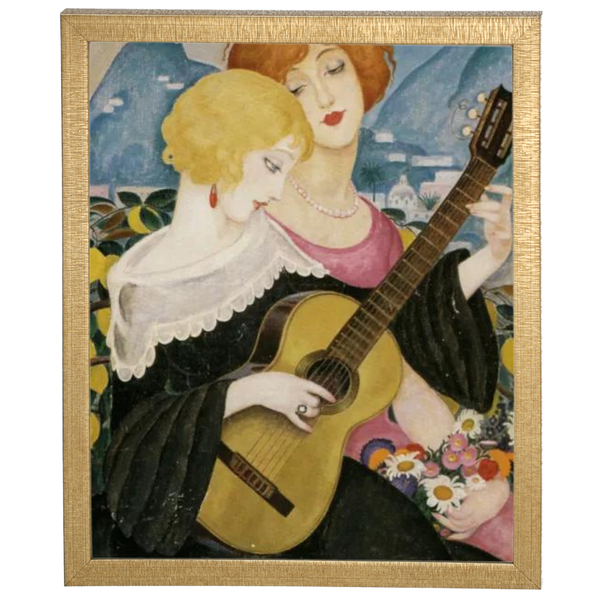 Air de Capri - Vintage Wall Art Prints Decor For Living Room