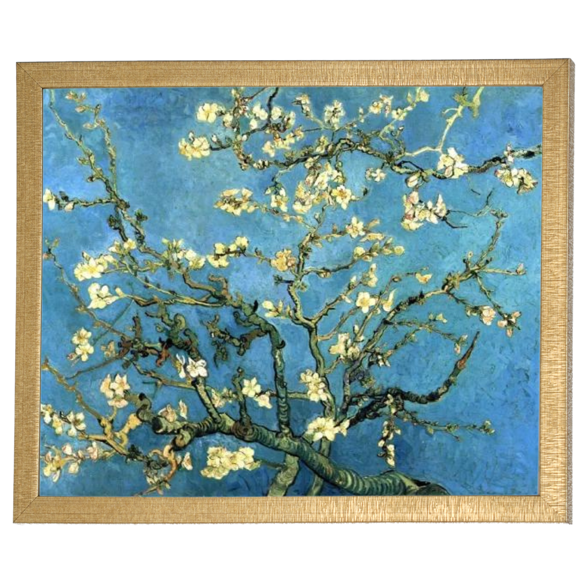 Branches with Almond Blossom - Vintage Wall Art Prints Decor For Living Room