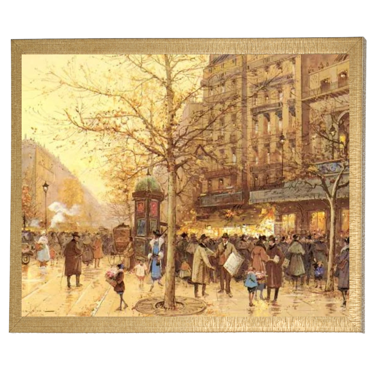 A Paris Street Scene