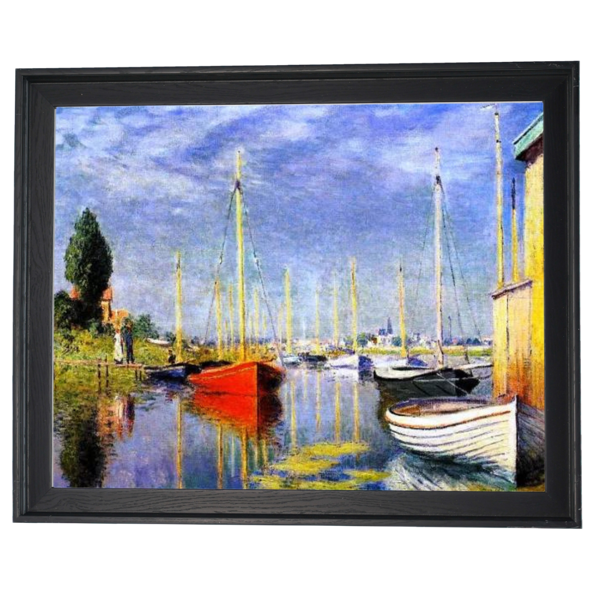 Yachts at Argenteuil - Vintage Wall Art Prints Decor For Living Room