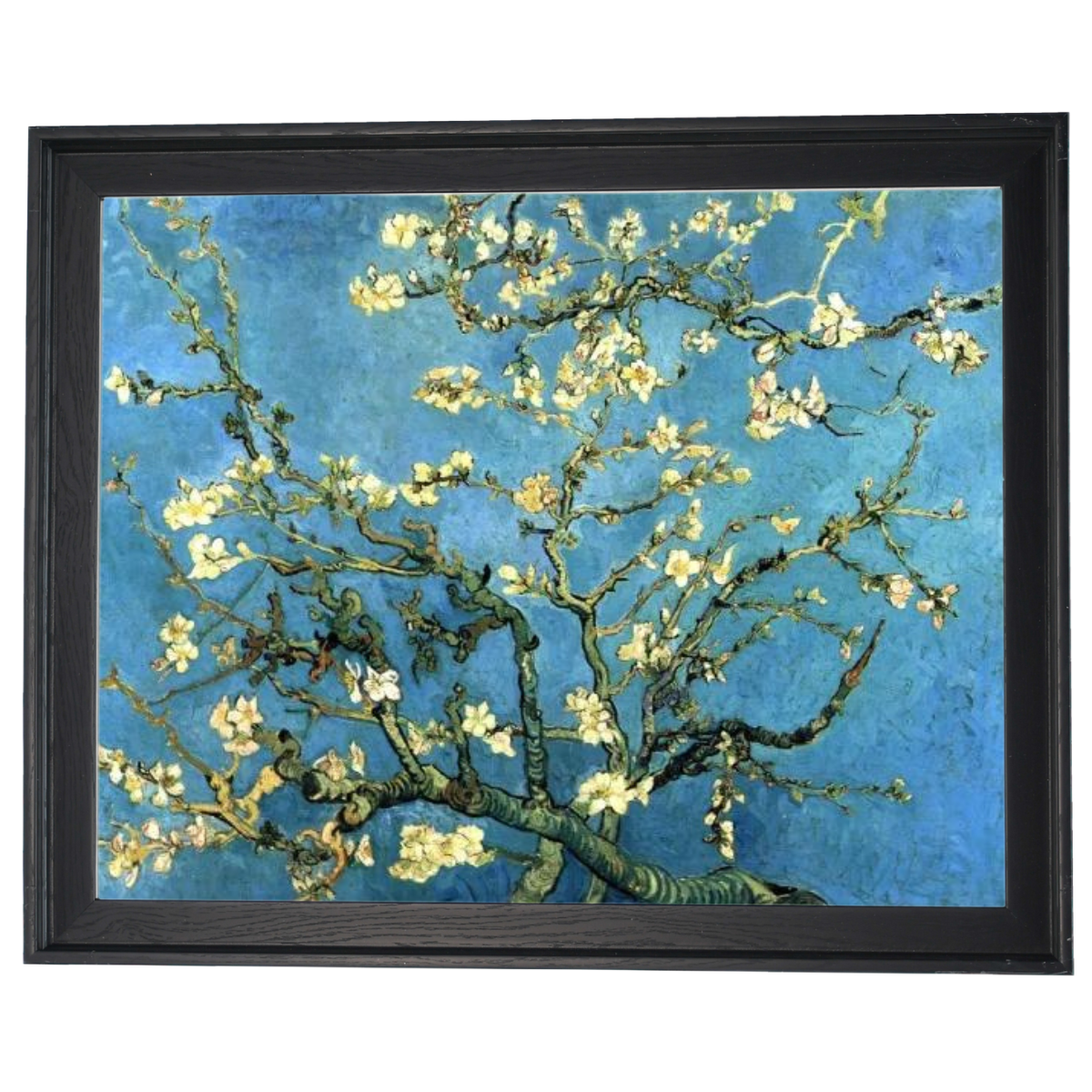 Branches with Almond Blossom - Vintage Wall Art Prints Decor For Living Room