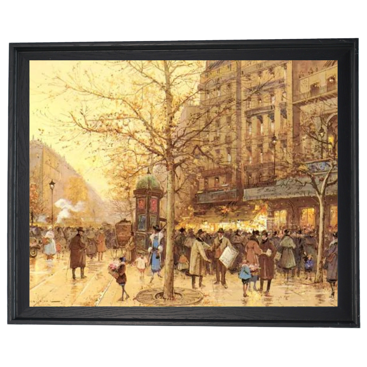 A Paris Street Scene