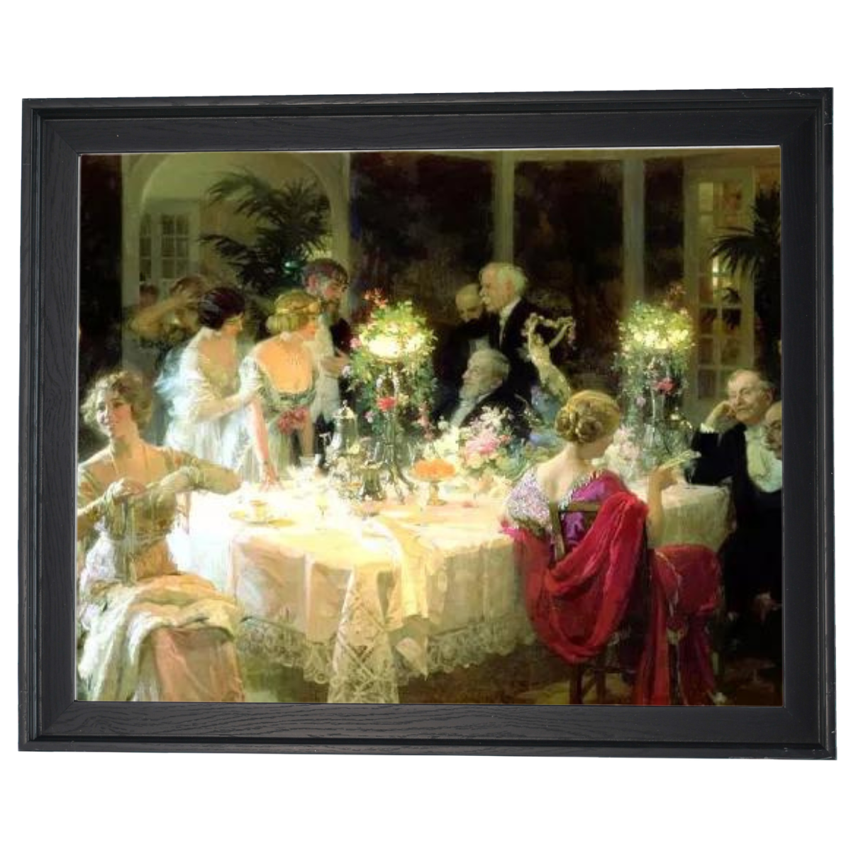 The End of Dinner - Vintage Wall Art Prints Decor For Dining Room