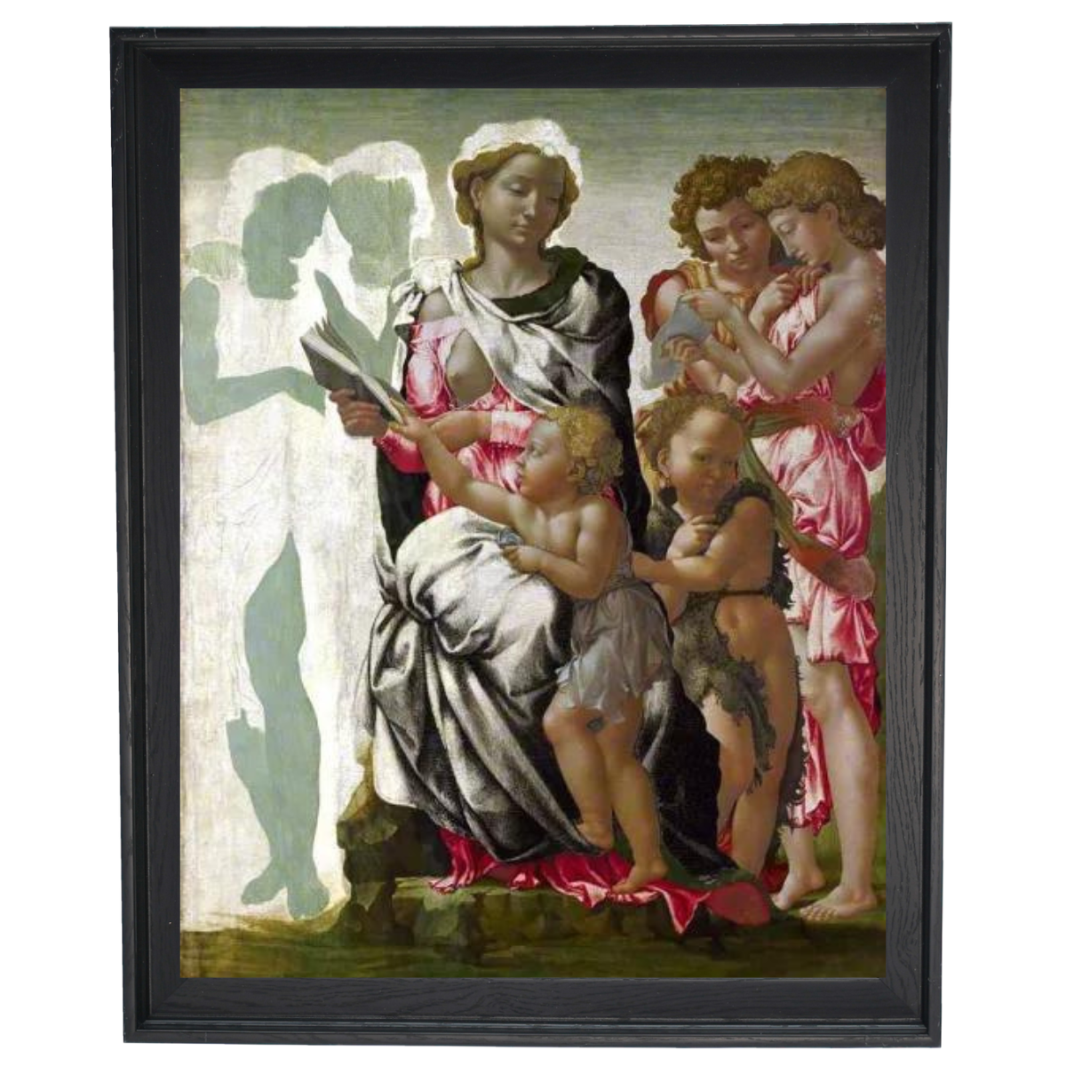 The Virgin and Child with Saint John and Angels