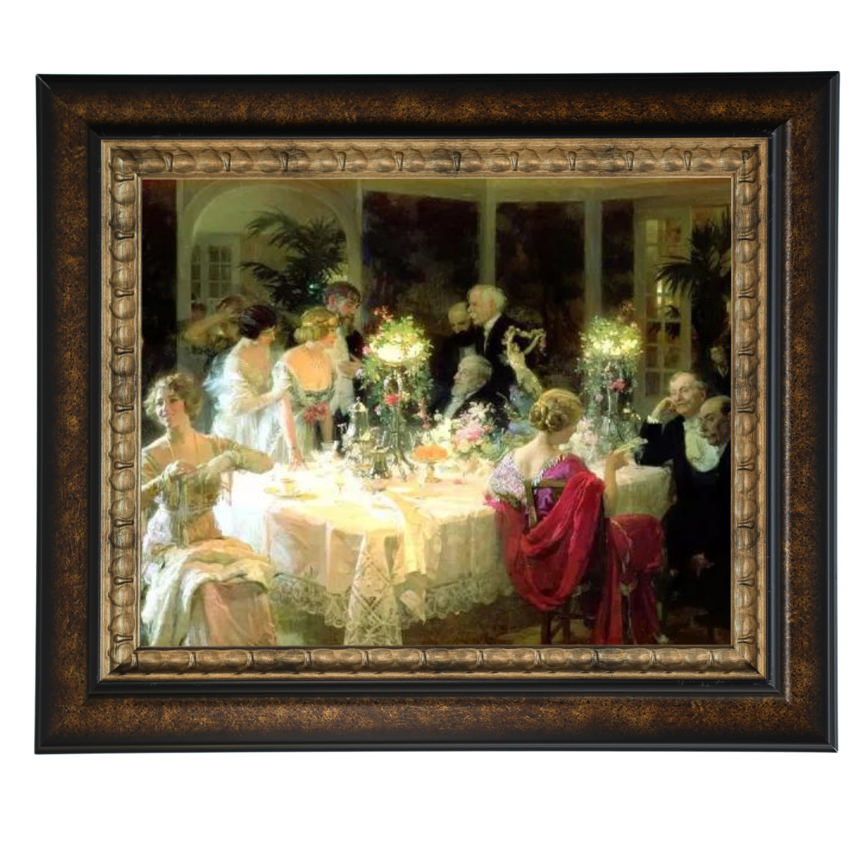 The End of Dinner - Vintage Wall Art Prints Decor For Dining Room