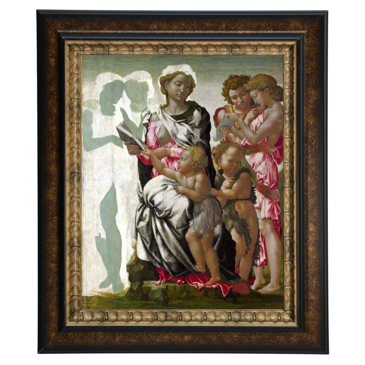 The Virgin and Child with Saint John and Angels
