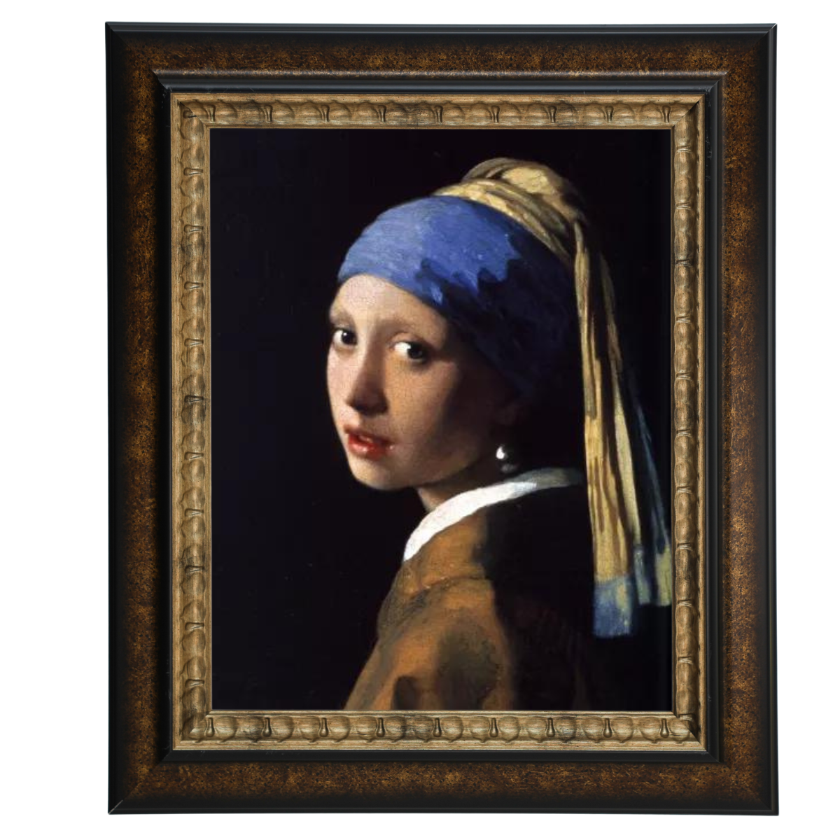 Girl With A Pearl Earring- Vintage Wall Art Prints Decor For Living Room