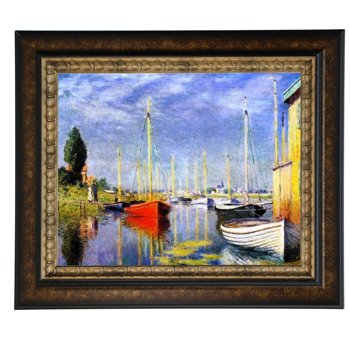 Yachts at Argenteuil - Vintage Wall Art Prints Decor For Living Room