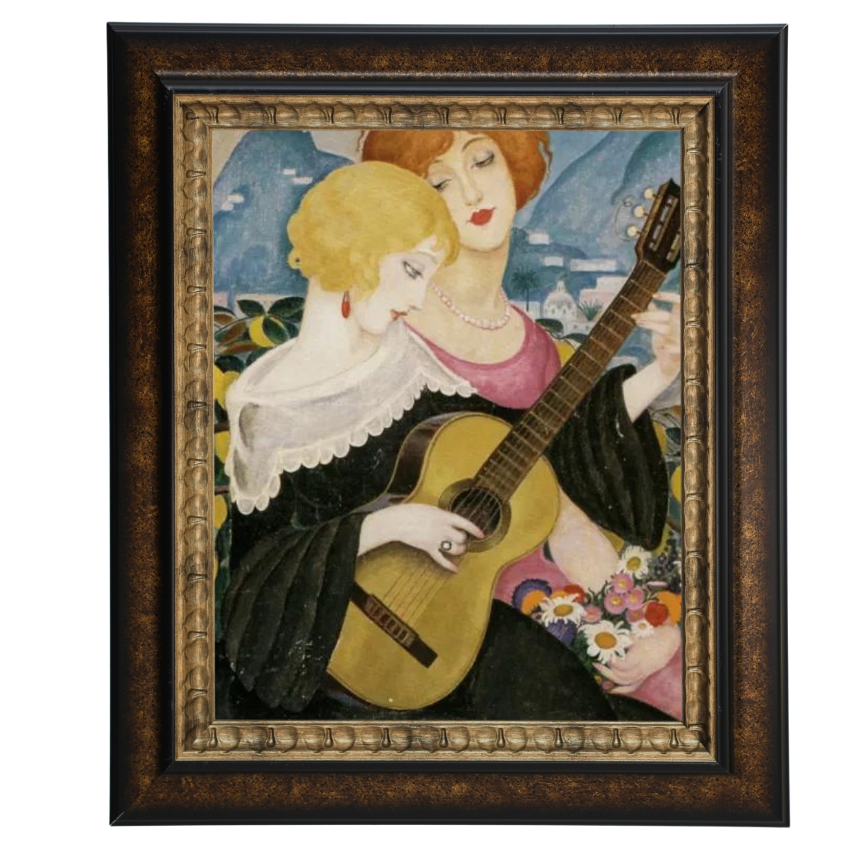 Air de Capri - Vintage Wall Art Prints Decor For Living Room