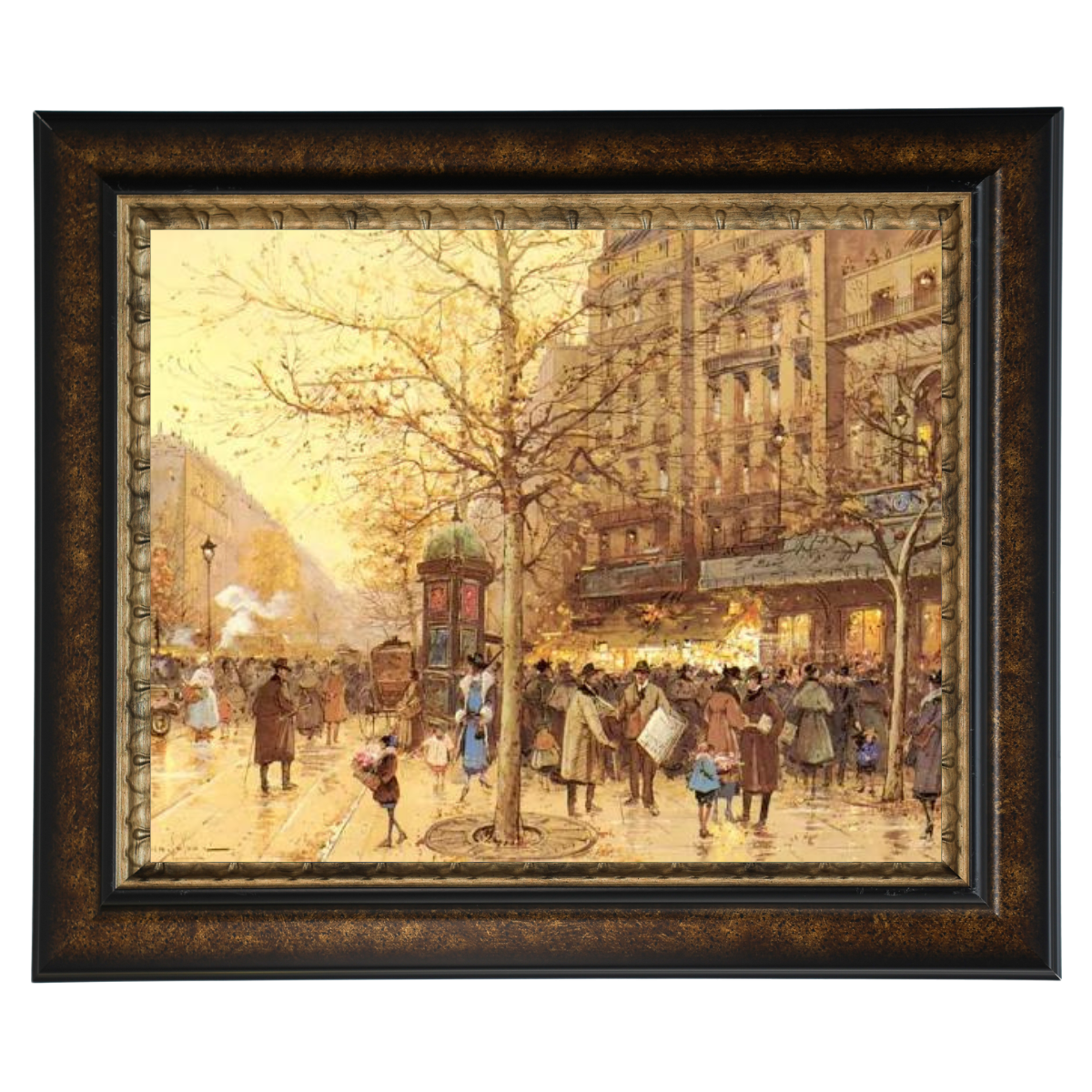 A Paris Street Scene