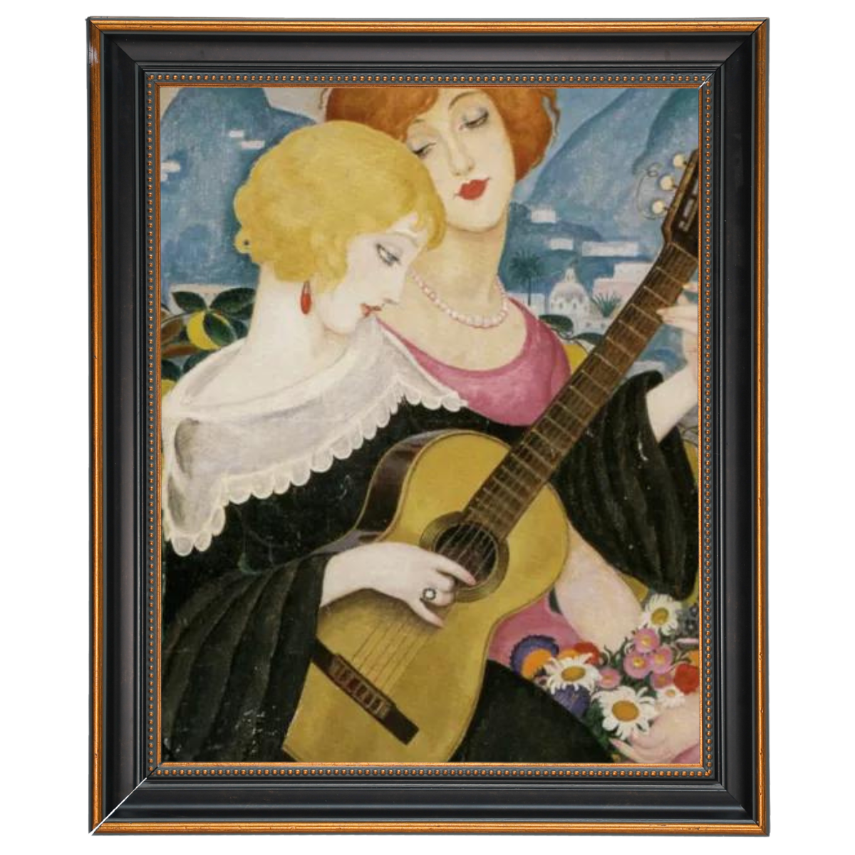 Air de Capri - Vintage Wall Art Prints Decor For Living Room