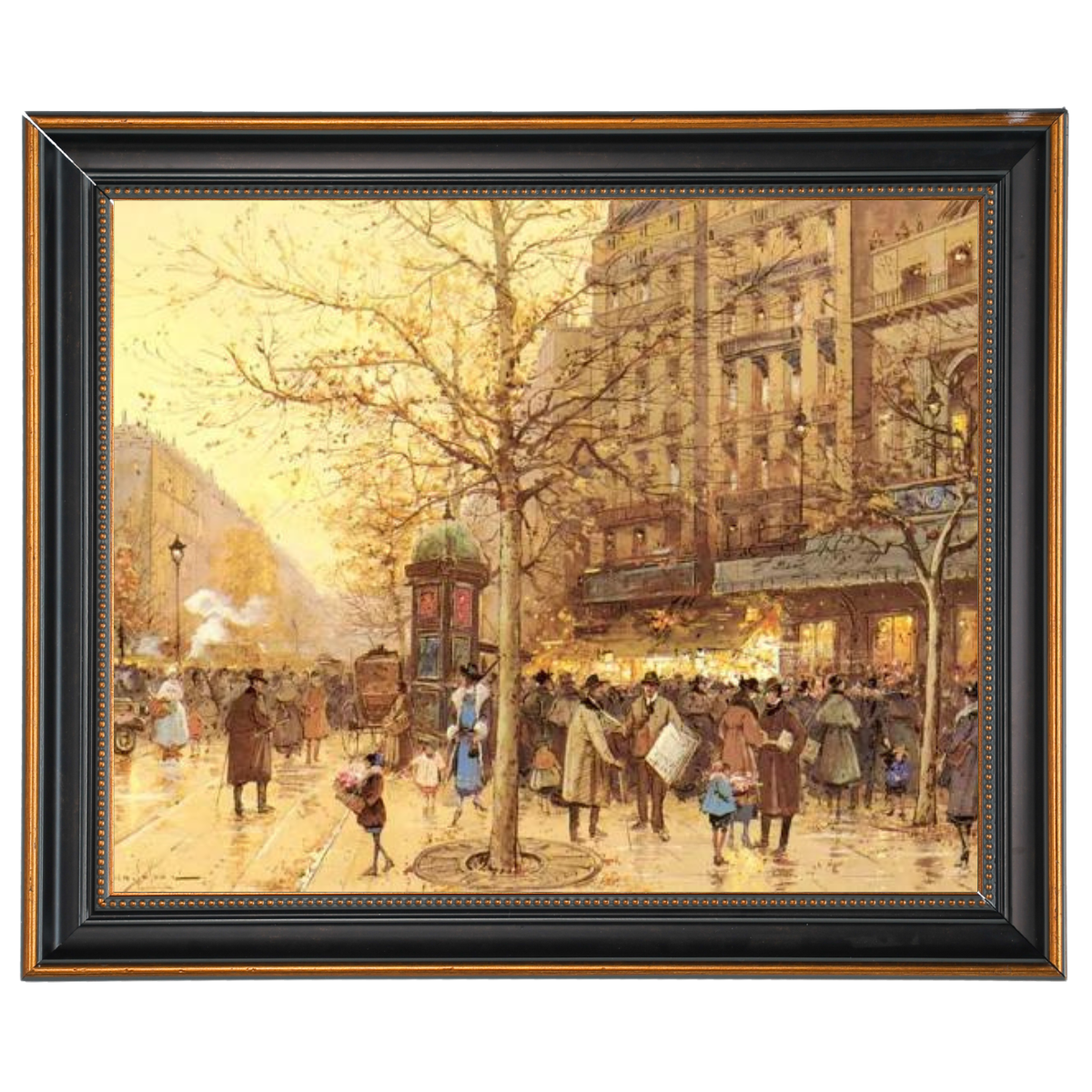 A Paris Street Scene