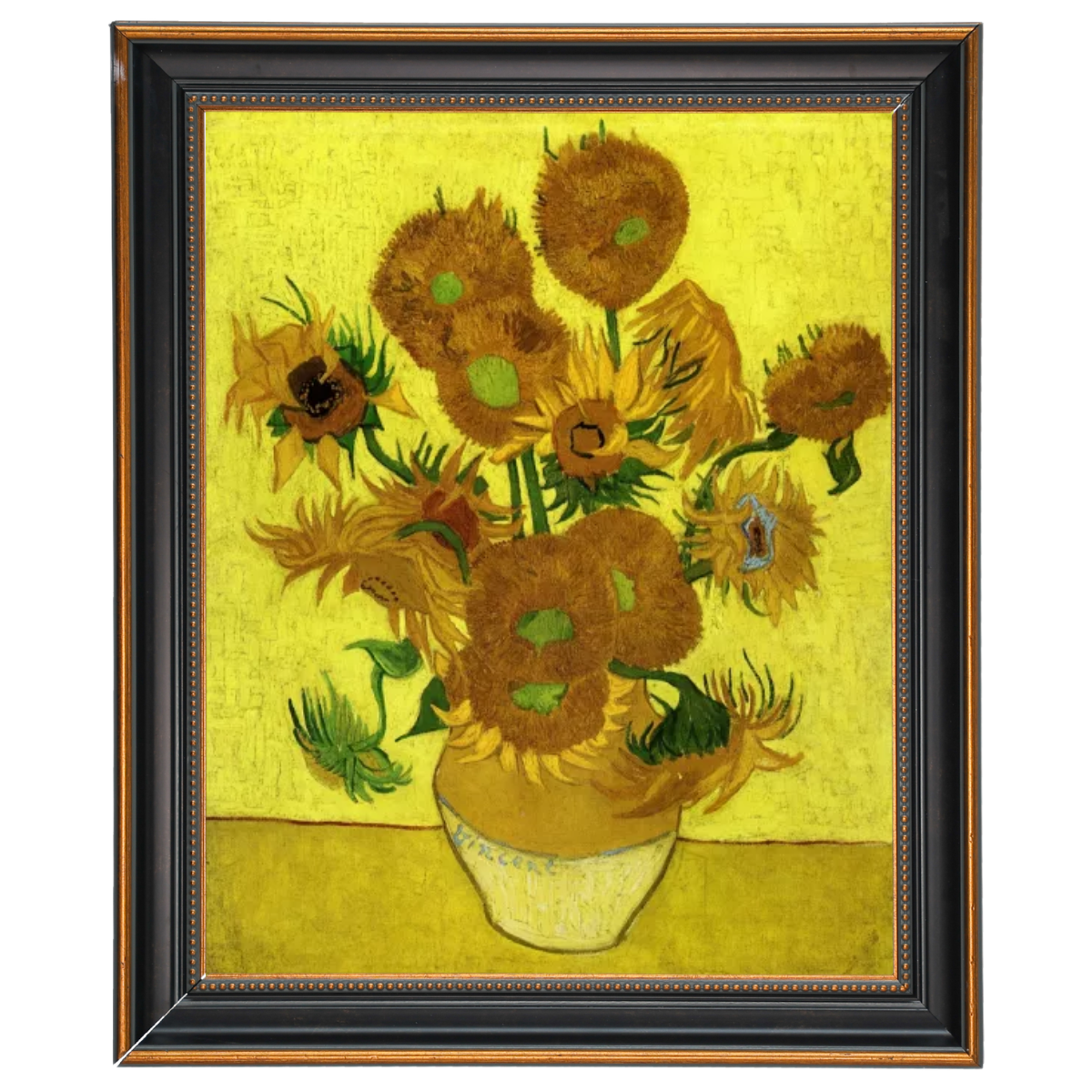 Still Life with Sun Flowers- Metal Art Wall Prints Decor For Living Room