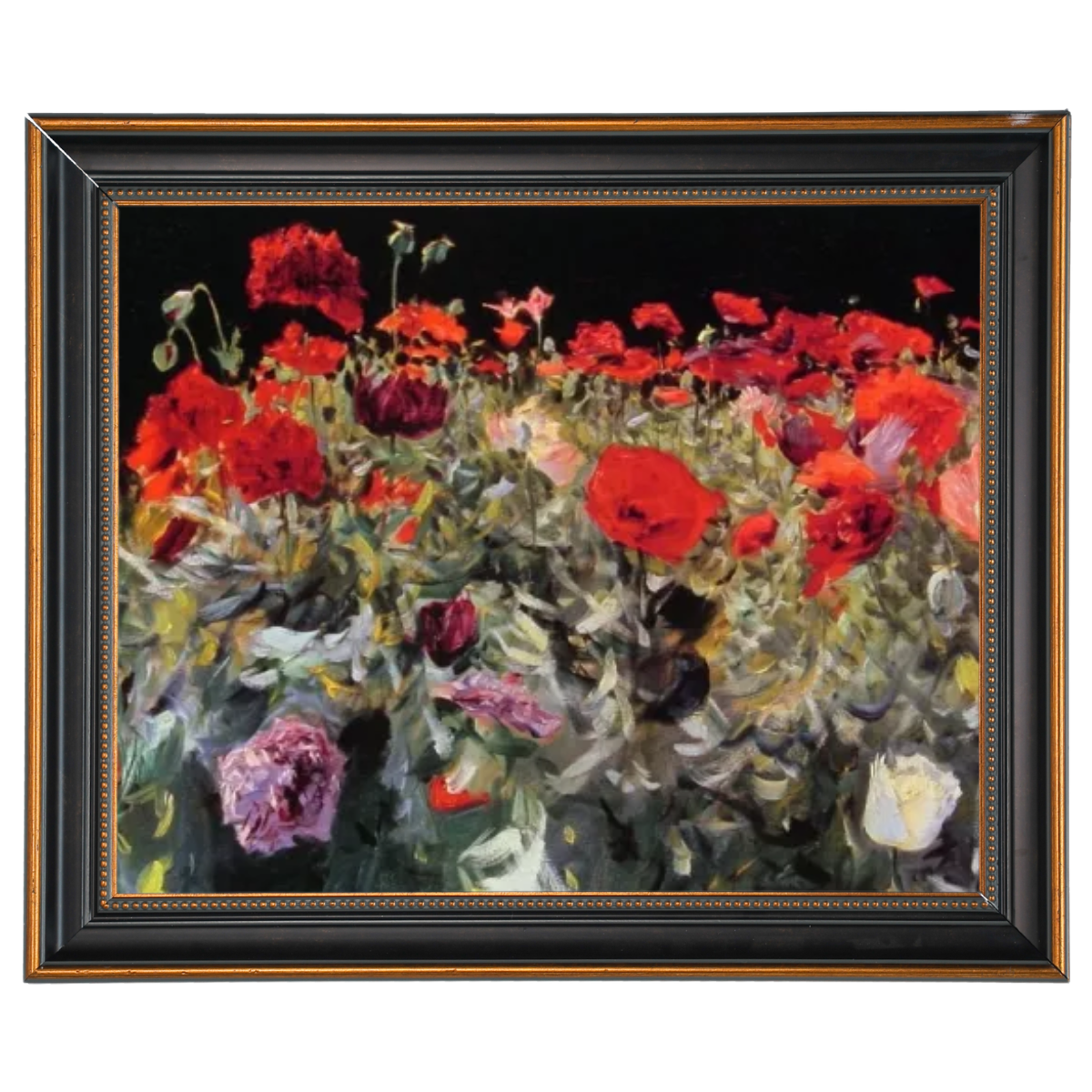 Poppies- Metal Flower Wall Art For Living Room