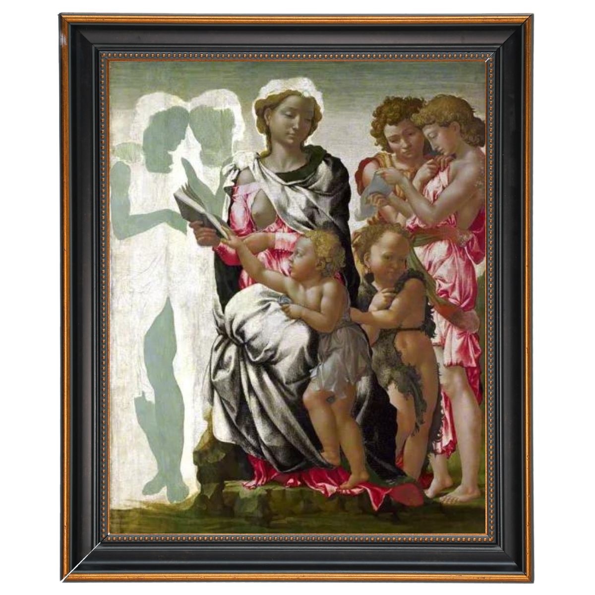 The Virgin and Child with Saint John and Angels