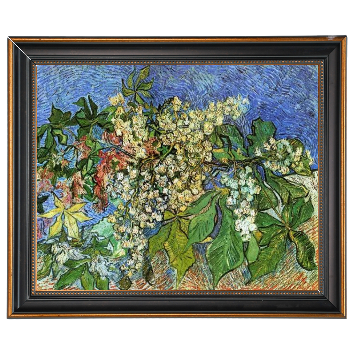 Blossoming Chestnut Branches