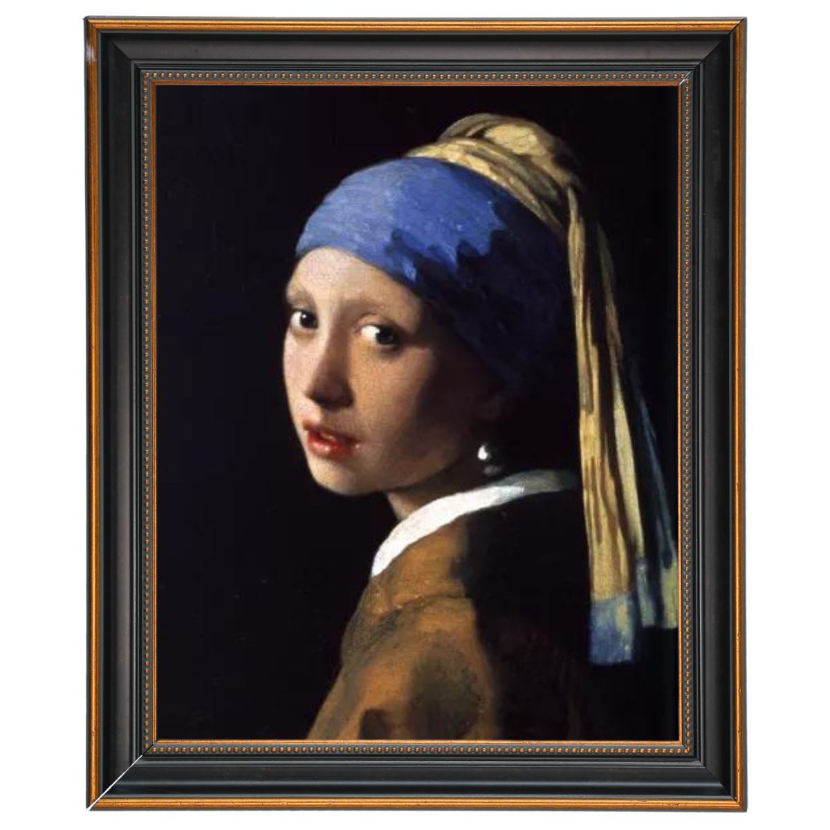 Girl With A Pearl Earring- Vintage Wall Art Prints Decor For Living Room