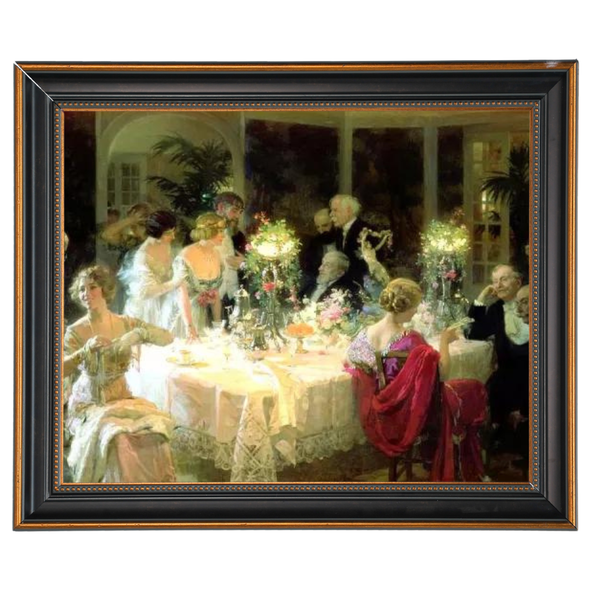 The End of Dinner - Vintage Wall Art Prints Decor For Dining Room