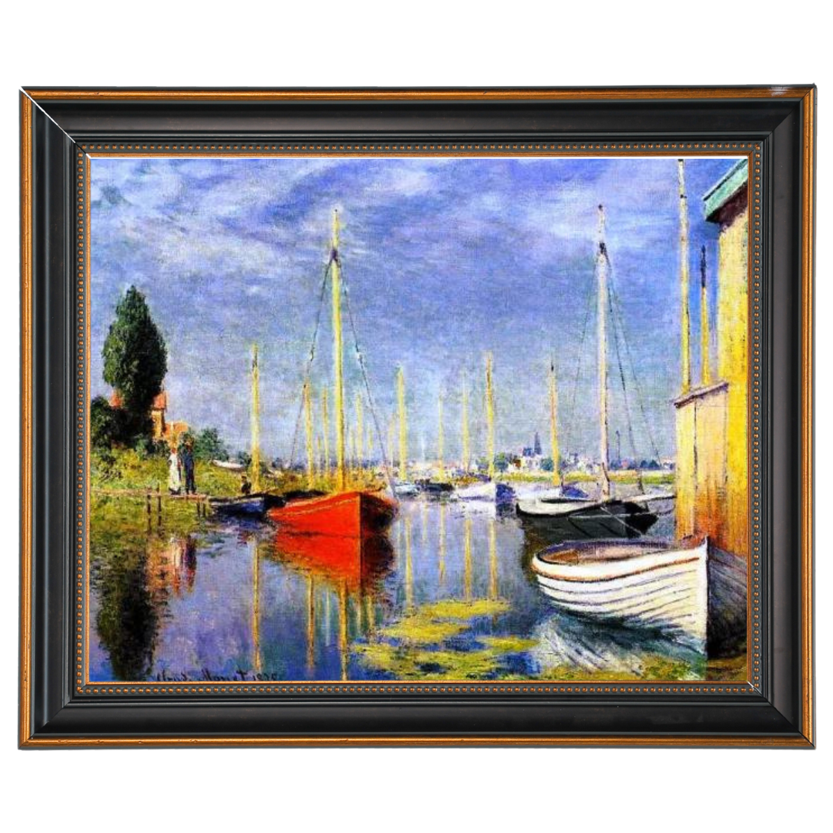 Yachts at Argenteuil - Vintage Wall Art Prints Decor For Living Room