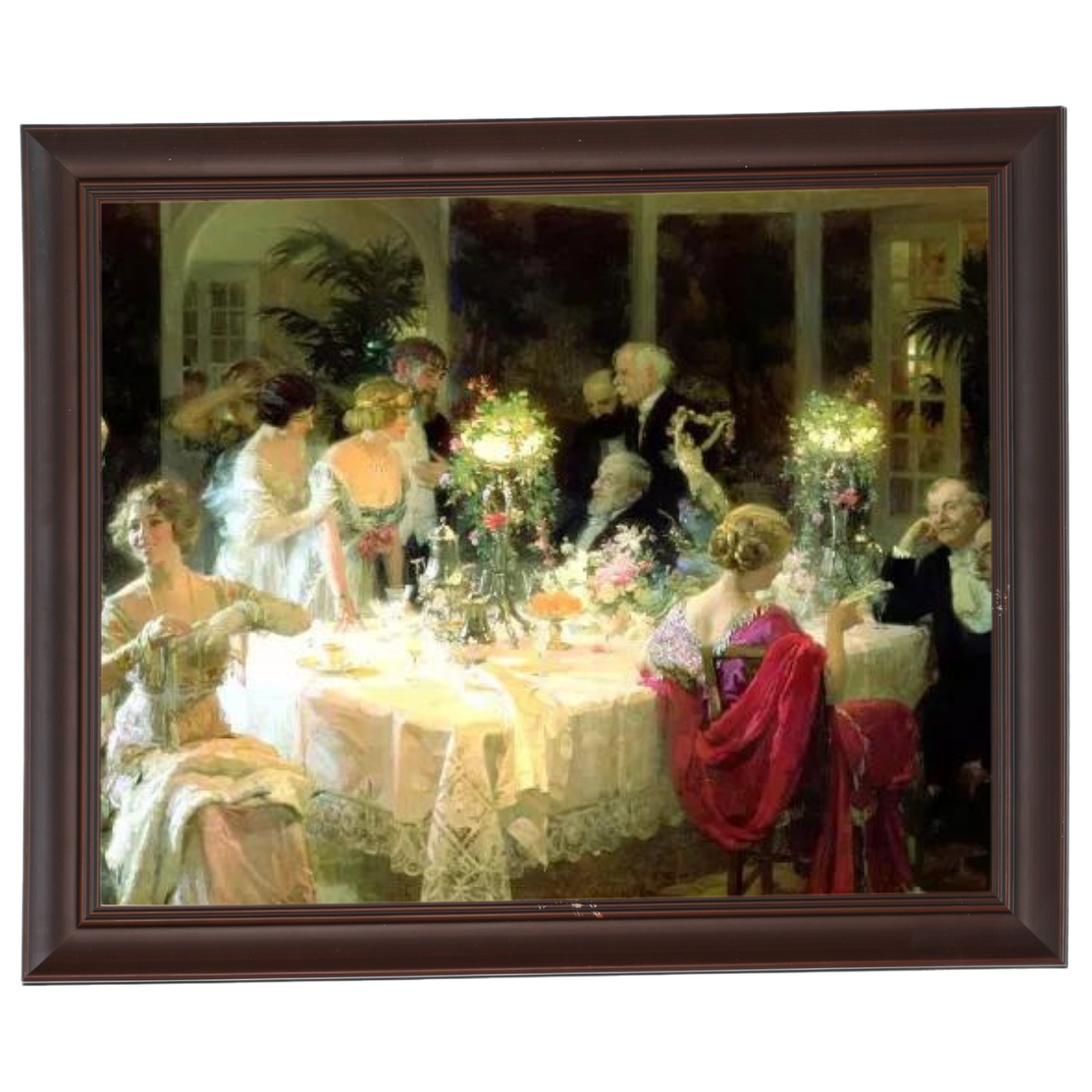 The End of Dinner - Vintage Wall Art Prints Decor For Dining Room