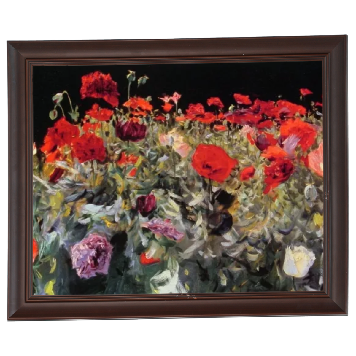 Poppies- Metal Flower Wall Art For Living Room