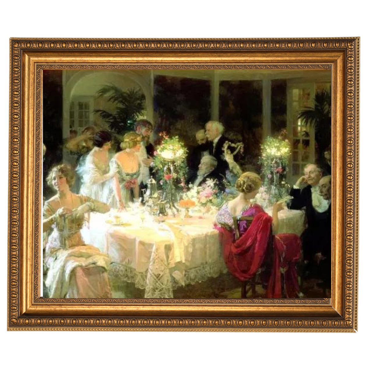 The End of Dinner - Vintage Wall Art Prints Decor For Dining Room