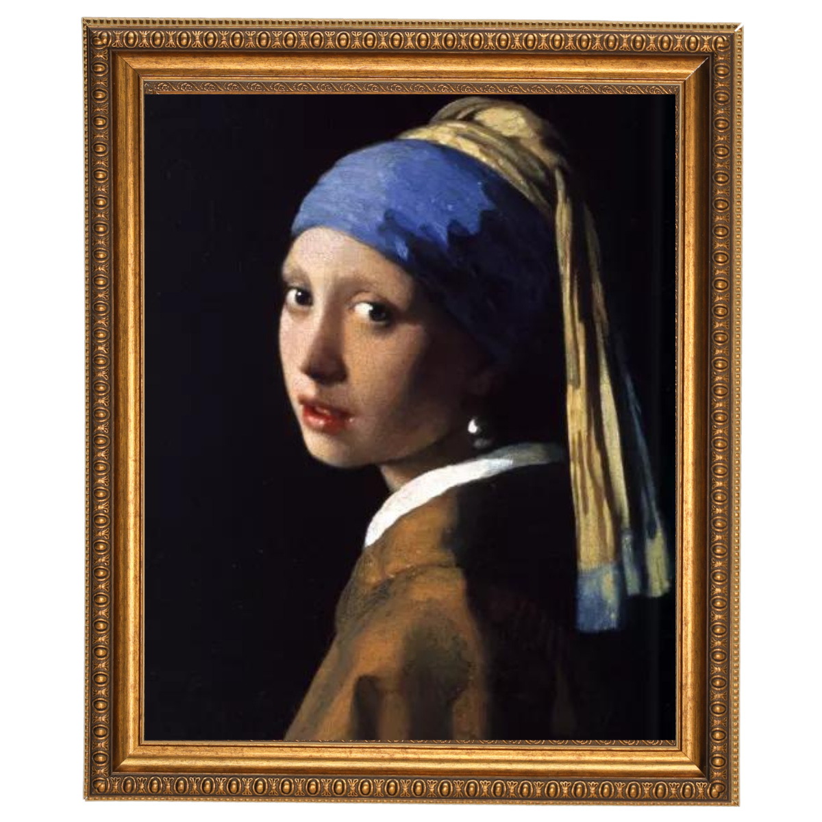 Girl With A Pearl Earring- Vintage Wall Art Prints Decor For Living Room