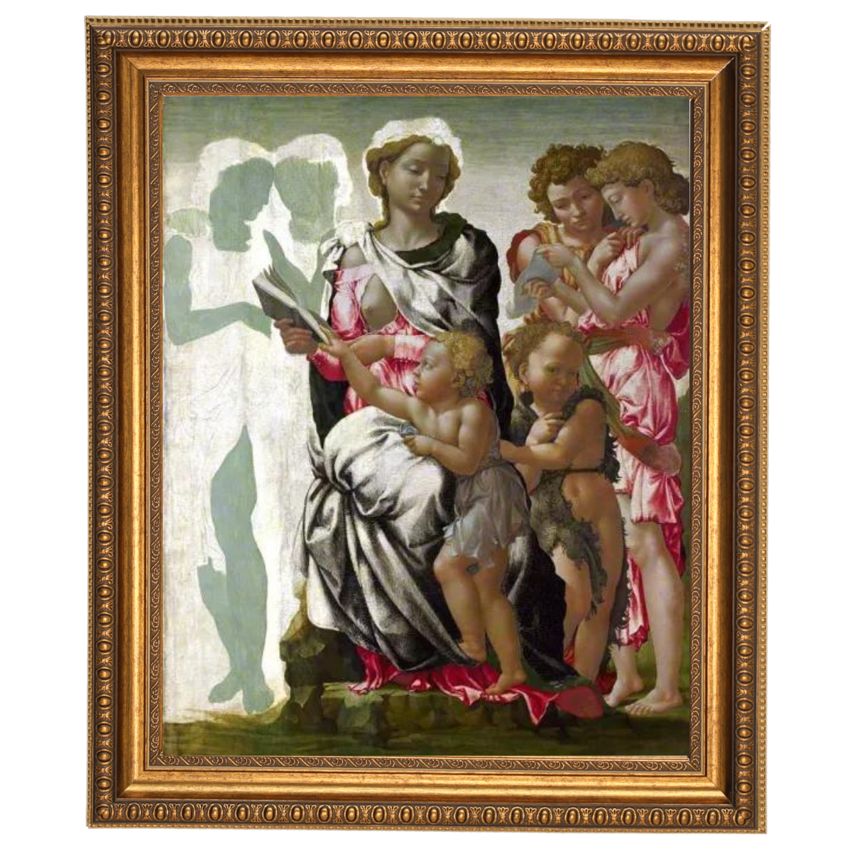 The Virgin and Child with Saint John and Angels