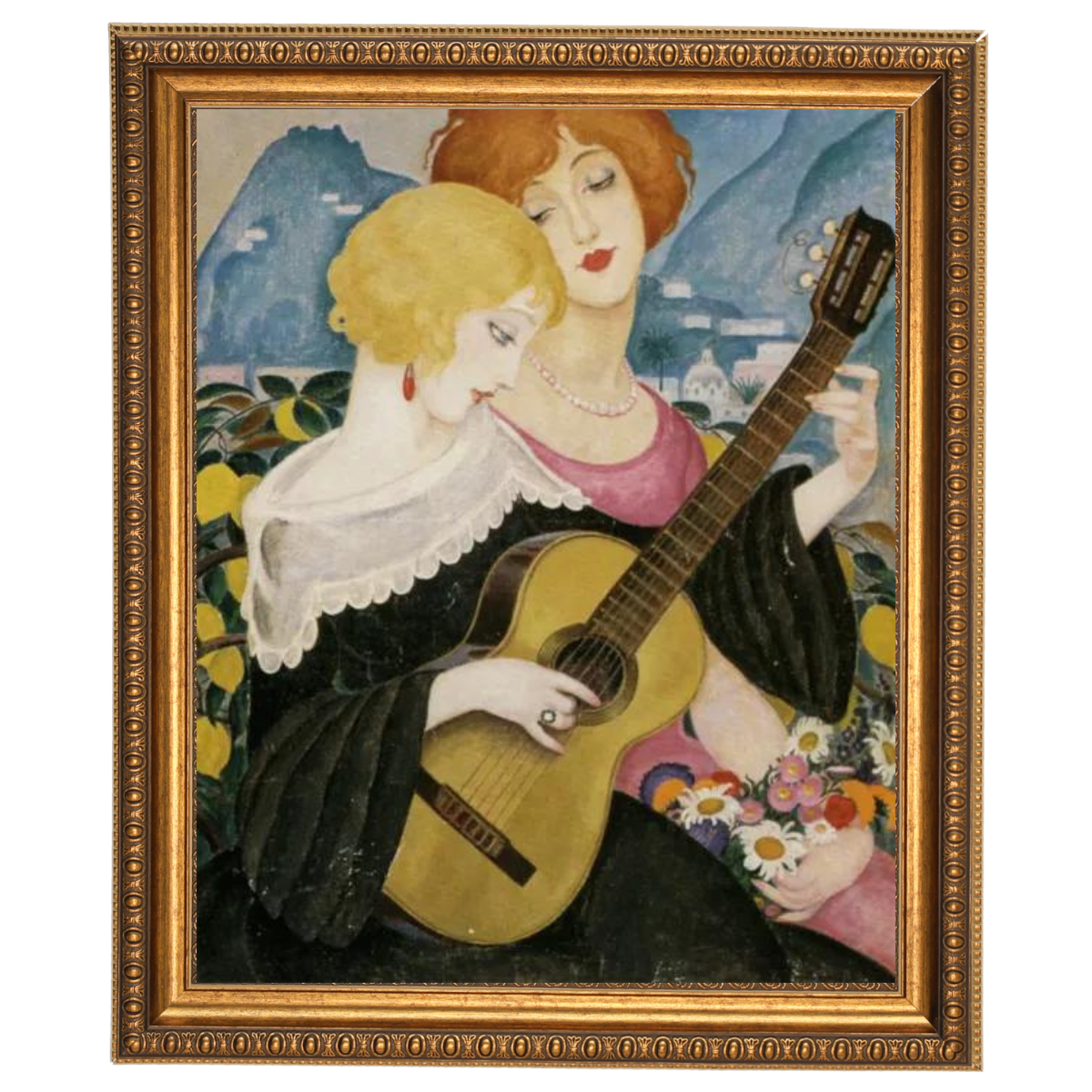 Air de Capri - Vintage Wall Art Prints Decor For Living Room