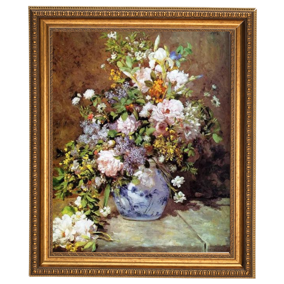 Spring Bouquet- Flower Wall Art Prints Decor For Living Room