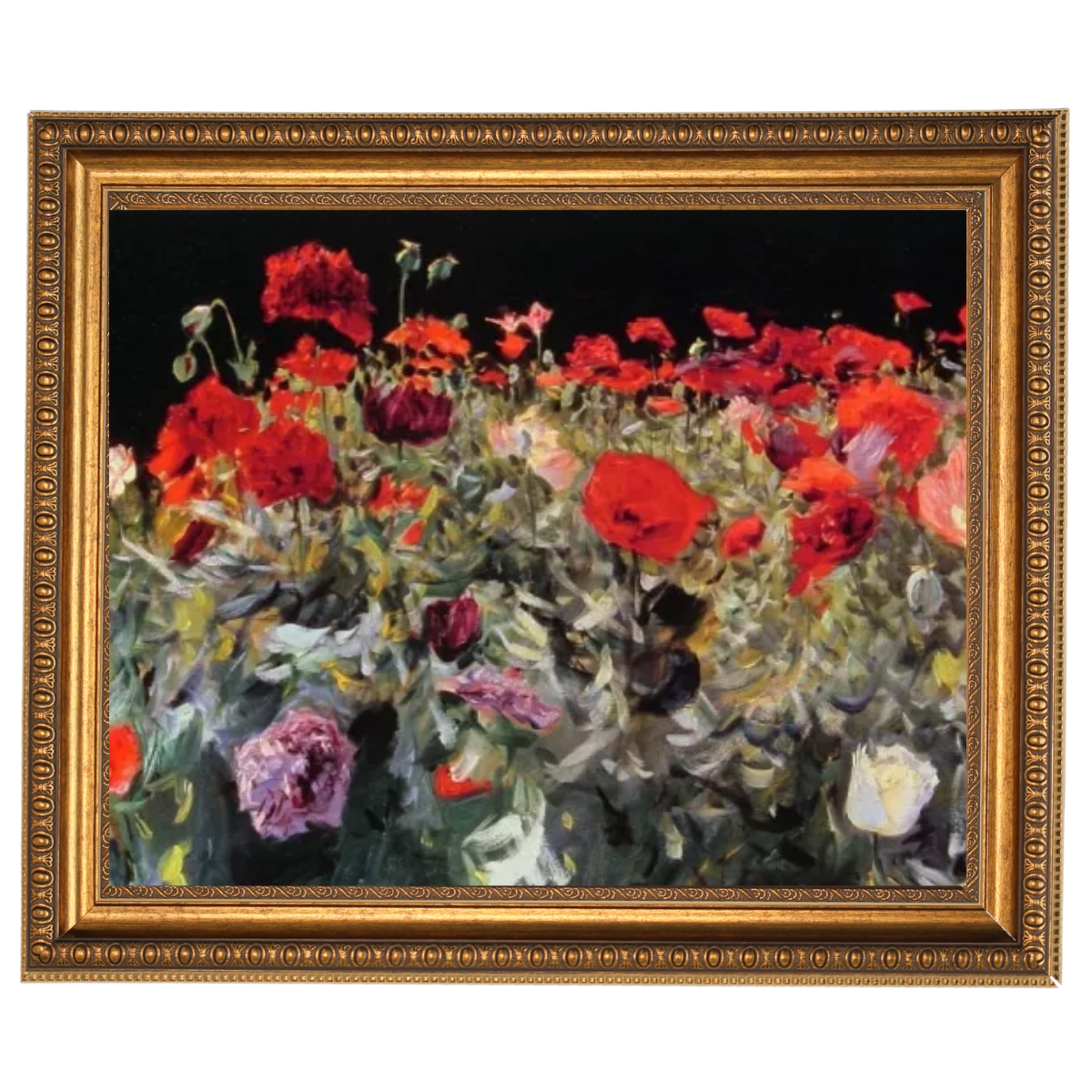 Poppies- Metal Flower Wall Art For Living Room