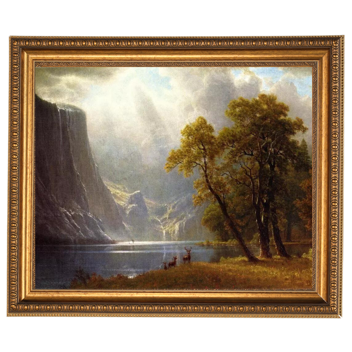 Yosemite Valley - Impressionism Wall Art Prints Decor For Bedroom Room