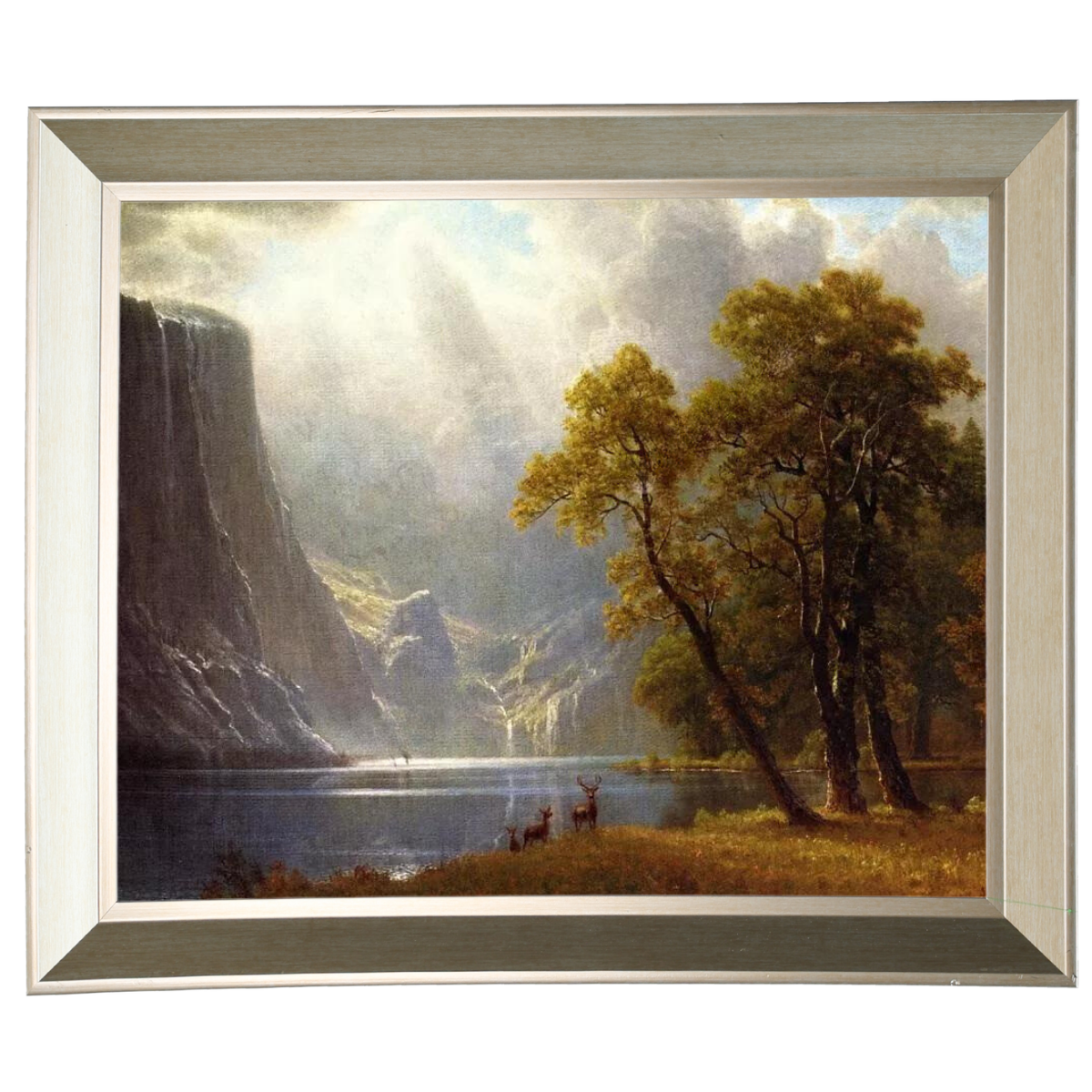 Yosemite Valley - Impressionism Wall Art Prints Decor For Bedroom Room