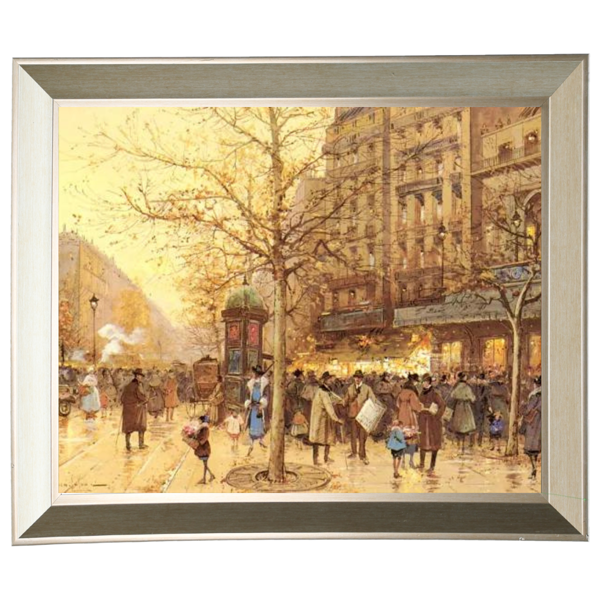 A Paris Street Scene
