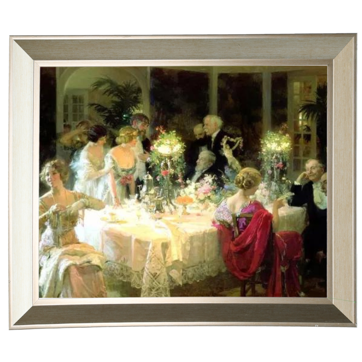 The End of Dinner - Vintage Wall Art Prints Decor For Dining Room