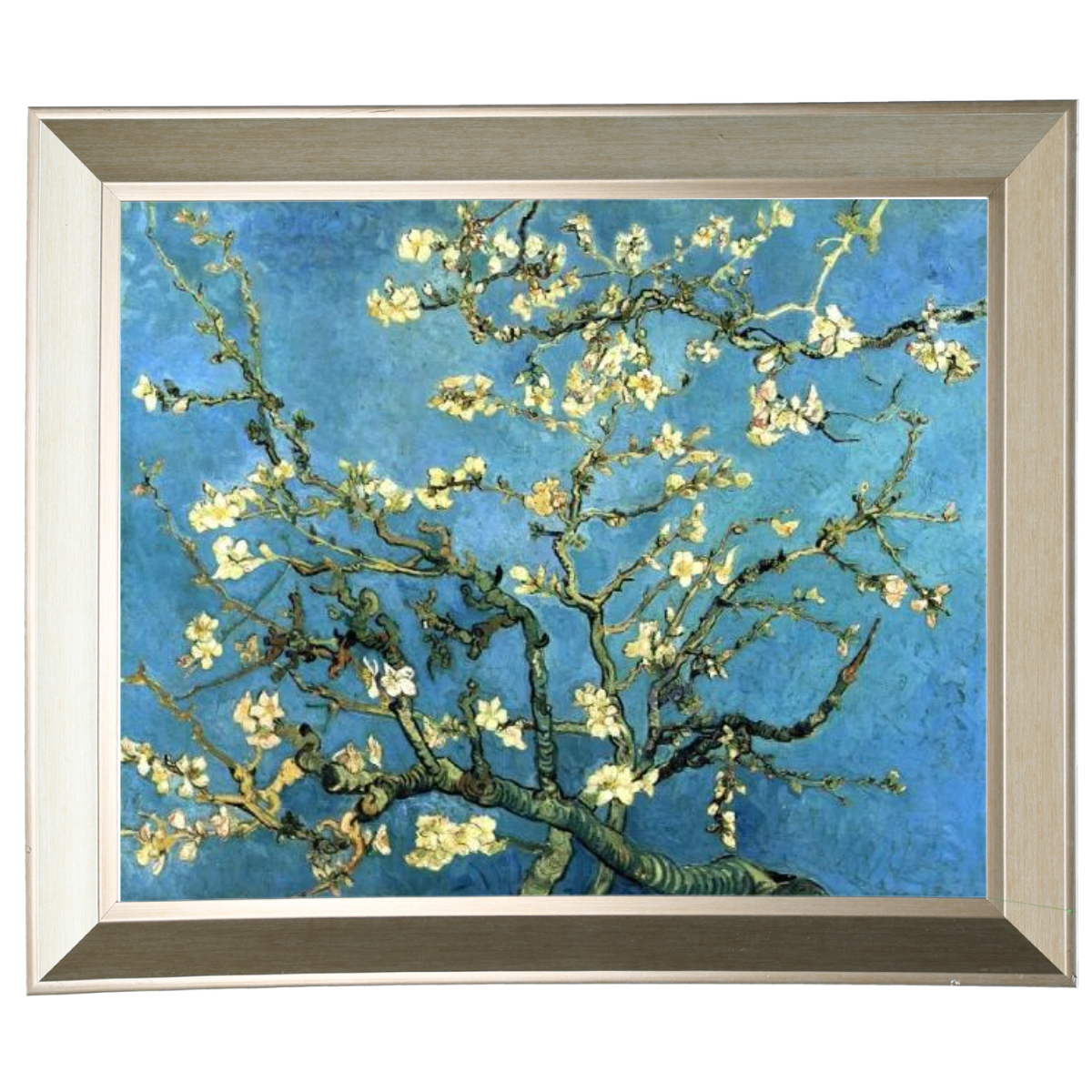 Branches with Almond Blossom - Vintage Wall Art Prints Decor For Living Room