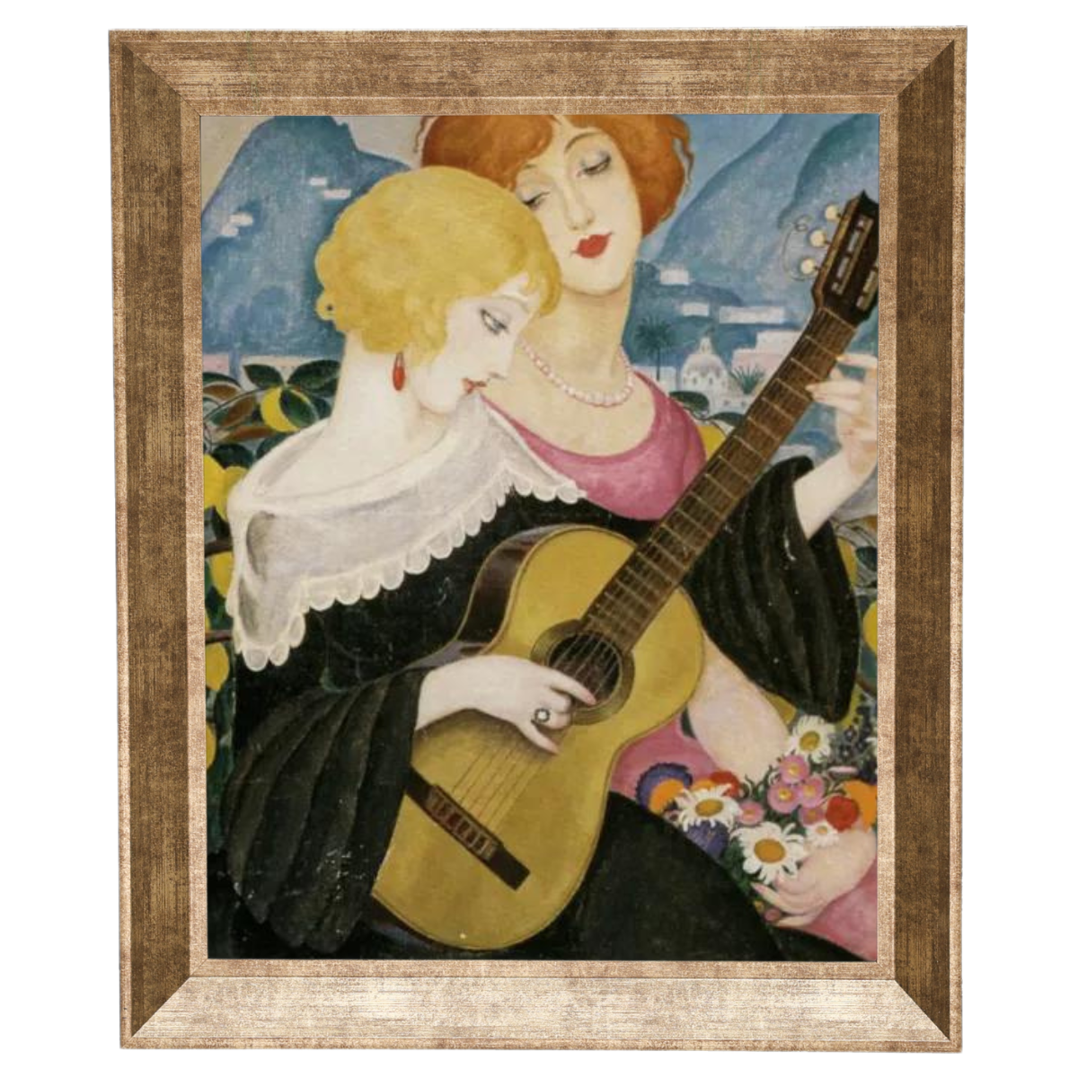 Air de Capri - Vintage Wall Art Prints Decor For Living Room