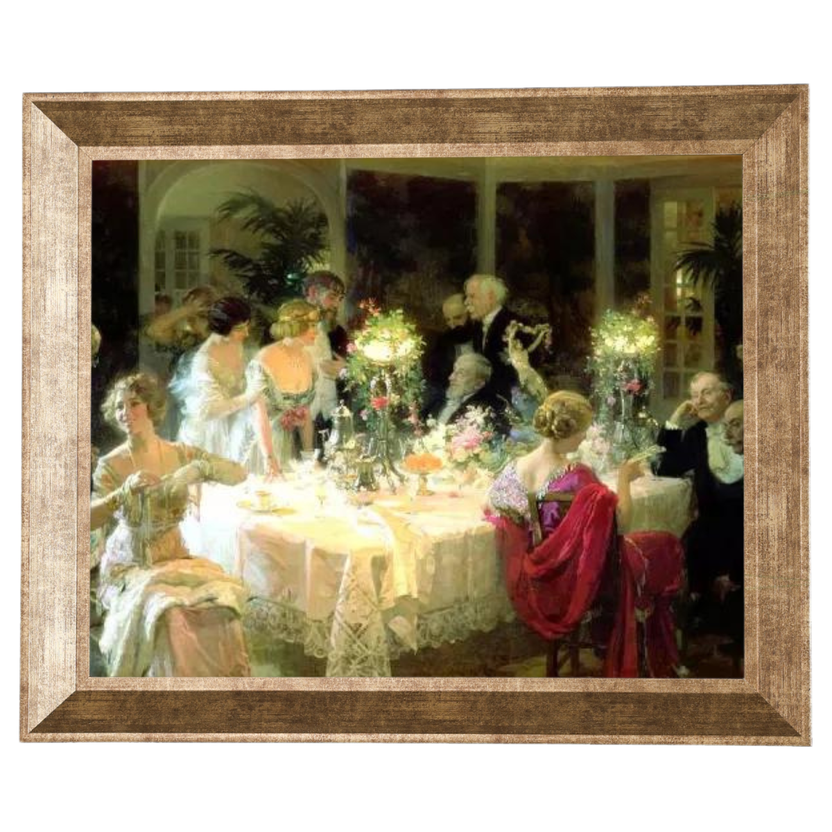 The End of Dinner - Vintage Wall Art Prints Decor For Dining Room