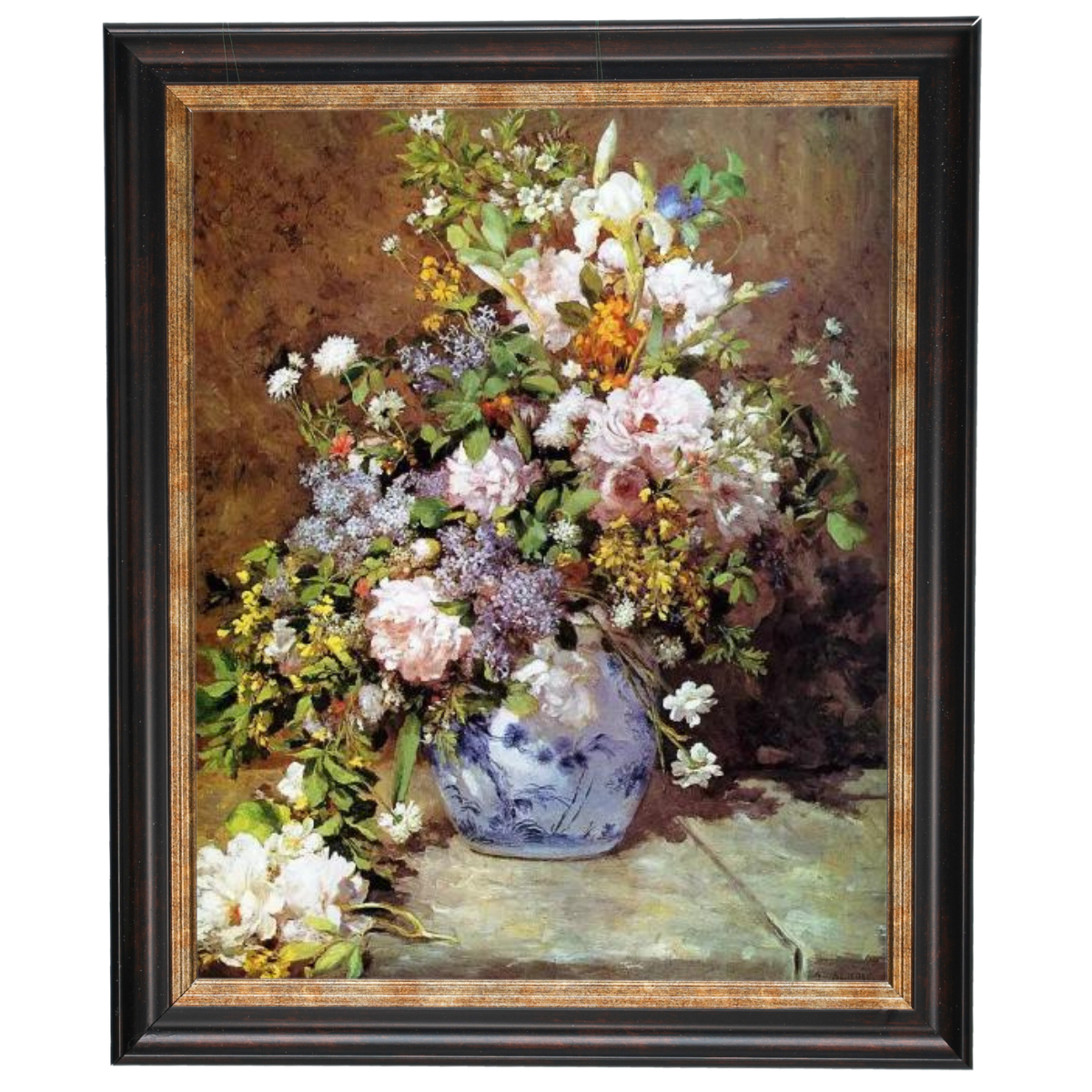 Spring Bouquet- Flower Wall Art Prints Decor For Living Room