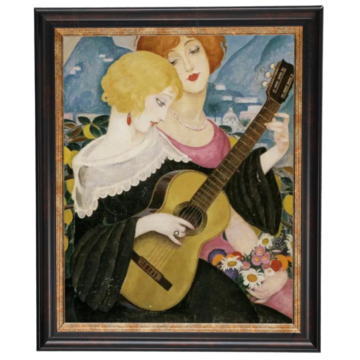 Air de Capri - Vintage Wall Art Prints Decor For Living Room