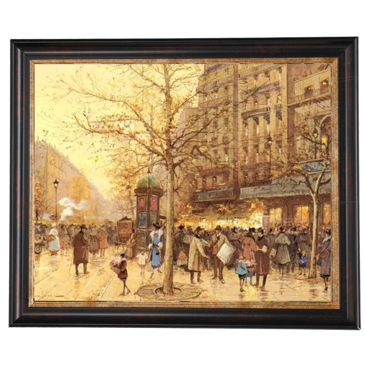 A Paris Street Scene