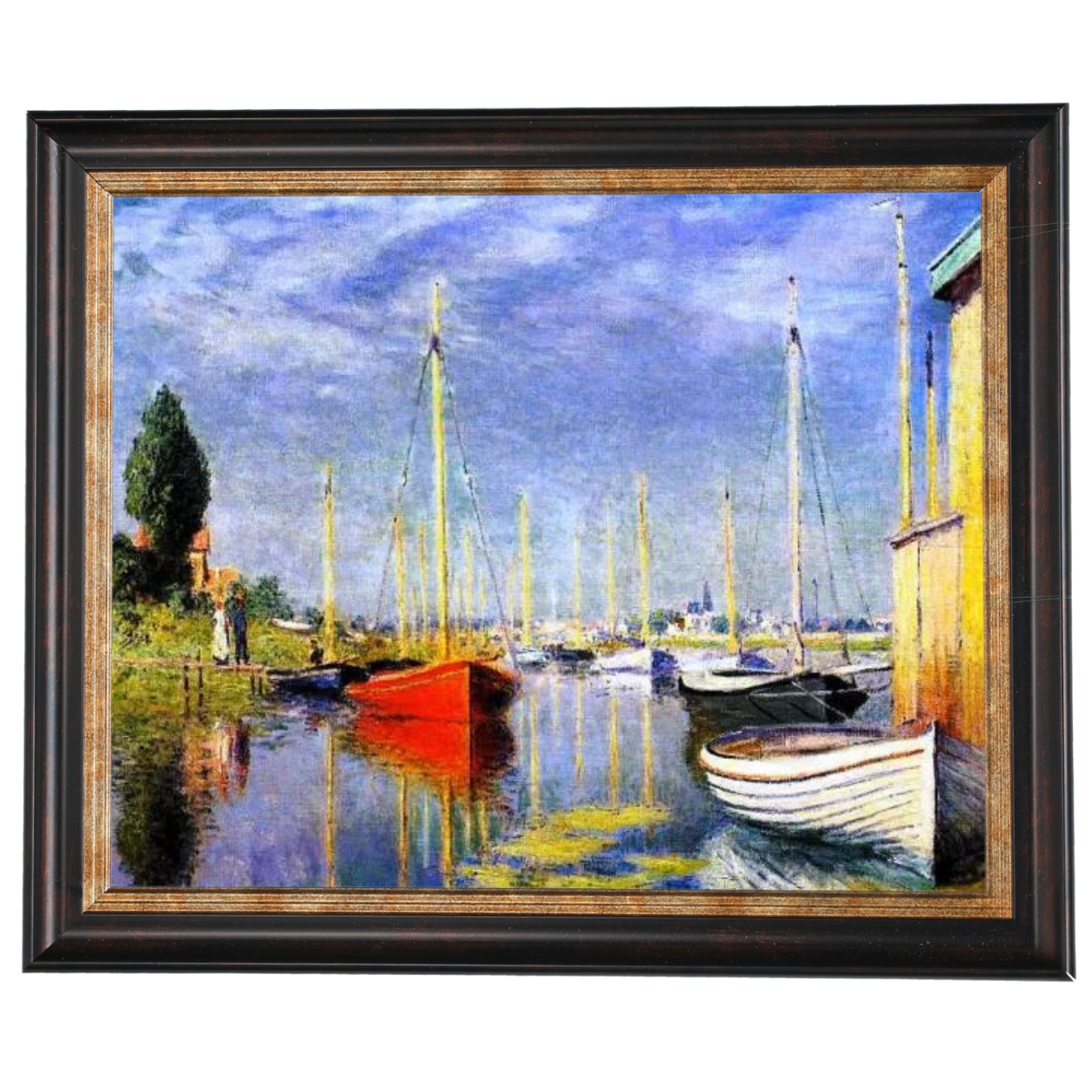 Yachts at Argenteuil - Vintage Wall Art Prints Decor For Living Room