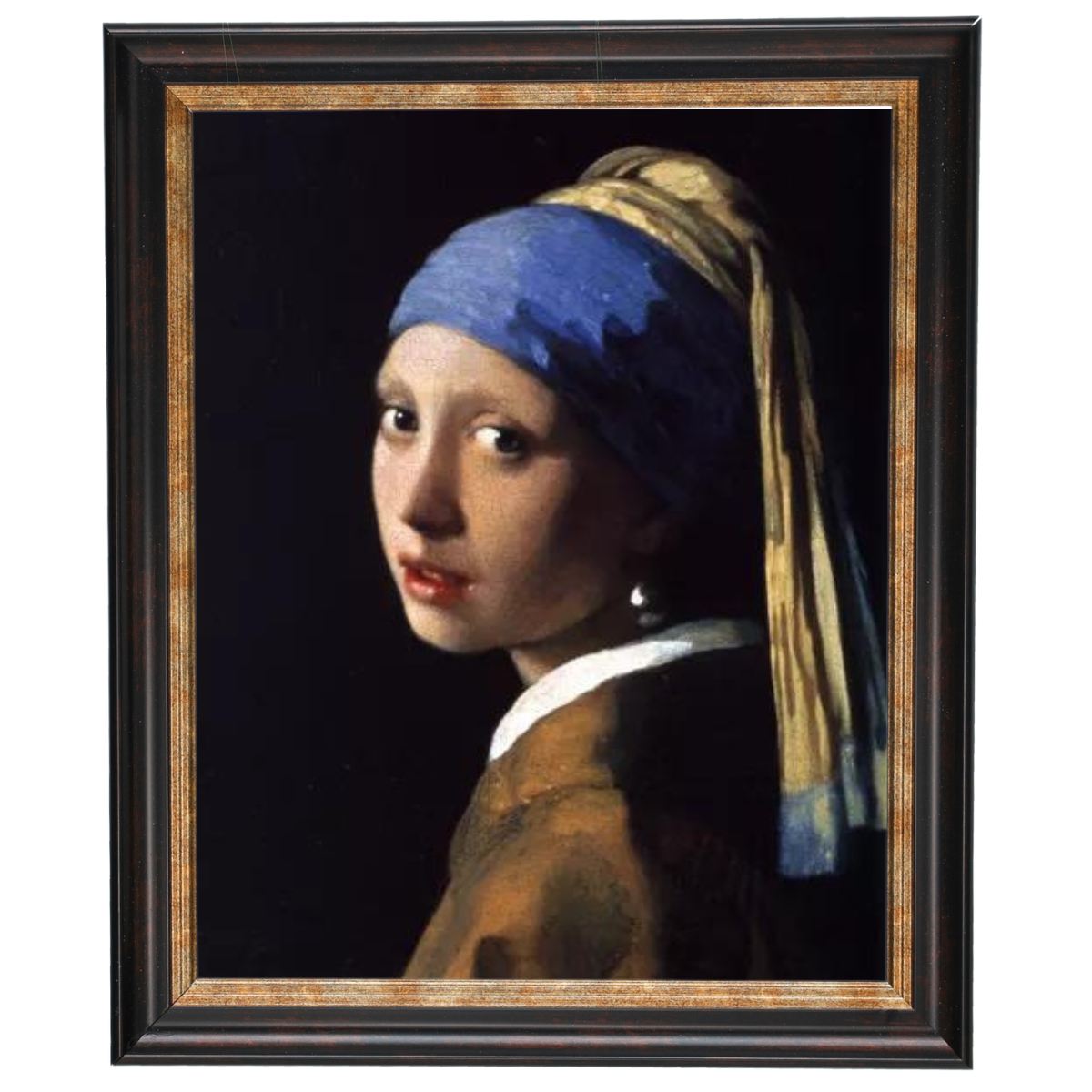 Girl With A Pearl Earring- Vintage Wall Art Prints Decor For Living Room