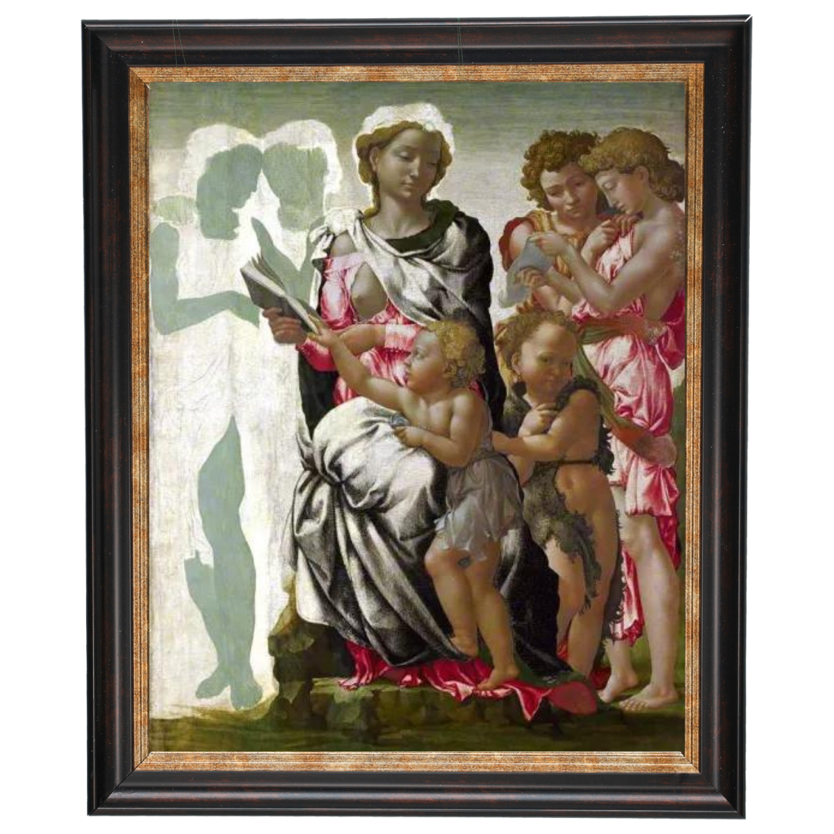 The Virgin and Child with Saint John and Angels