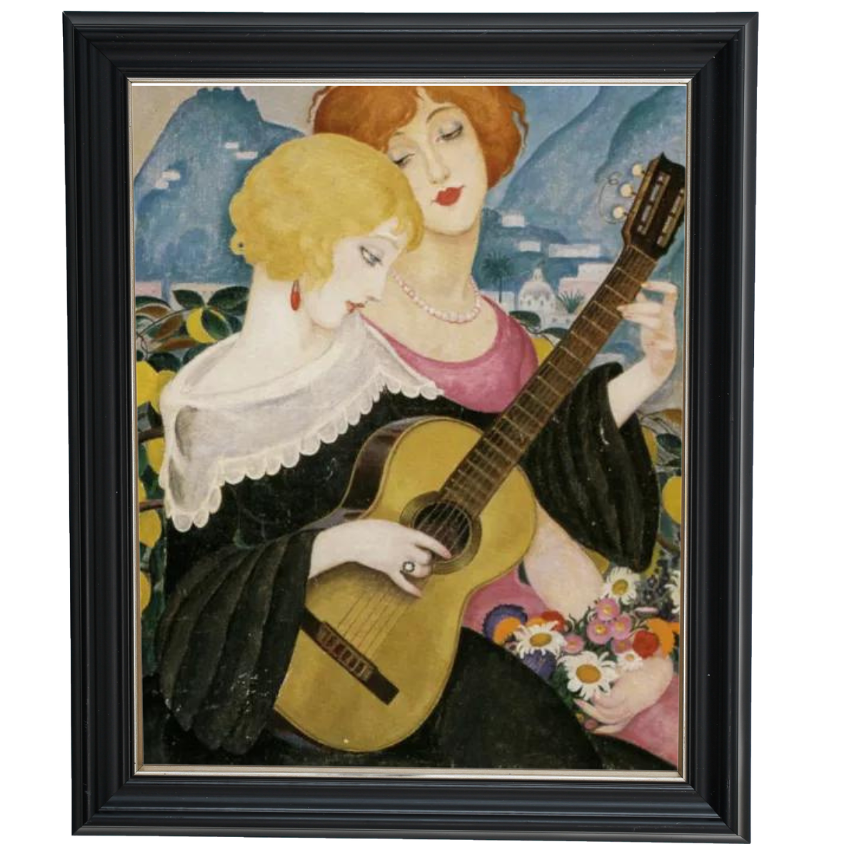 Air de Capri - Vintage Wall Art Prints Decor For Living Room