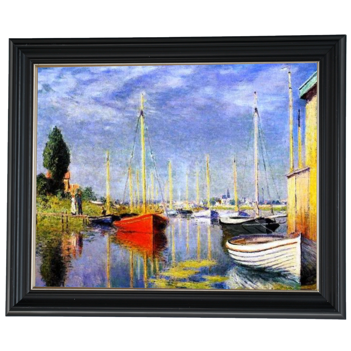Yachts at Argenteuil - Vintage Wall Art Prints Decor For Living Room