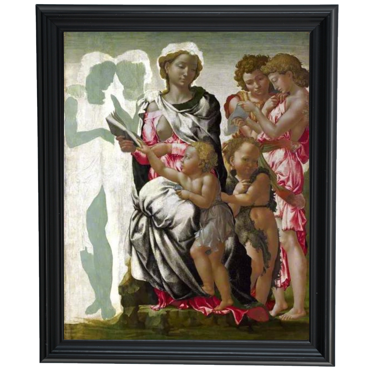 The Virgin and Child with Saint John and Angels
