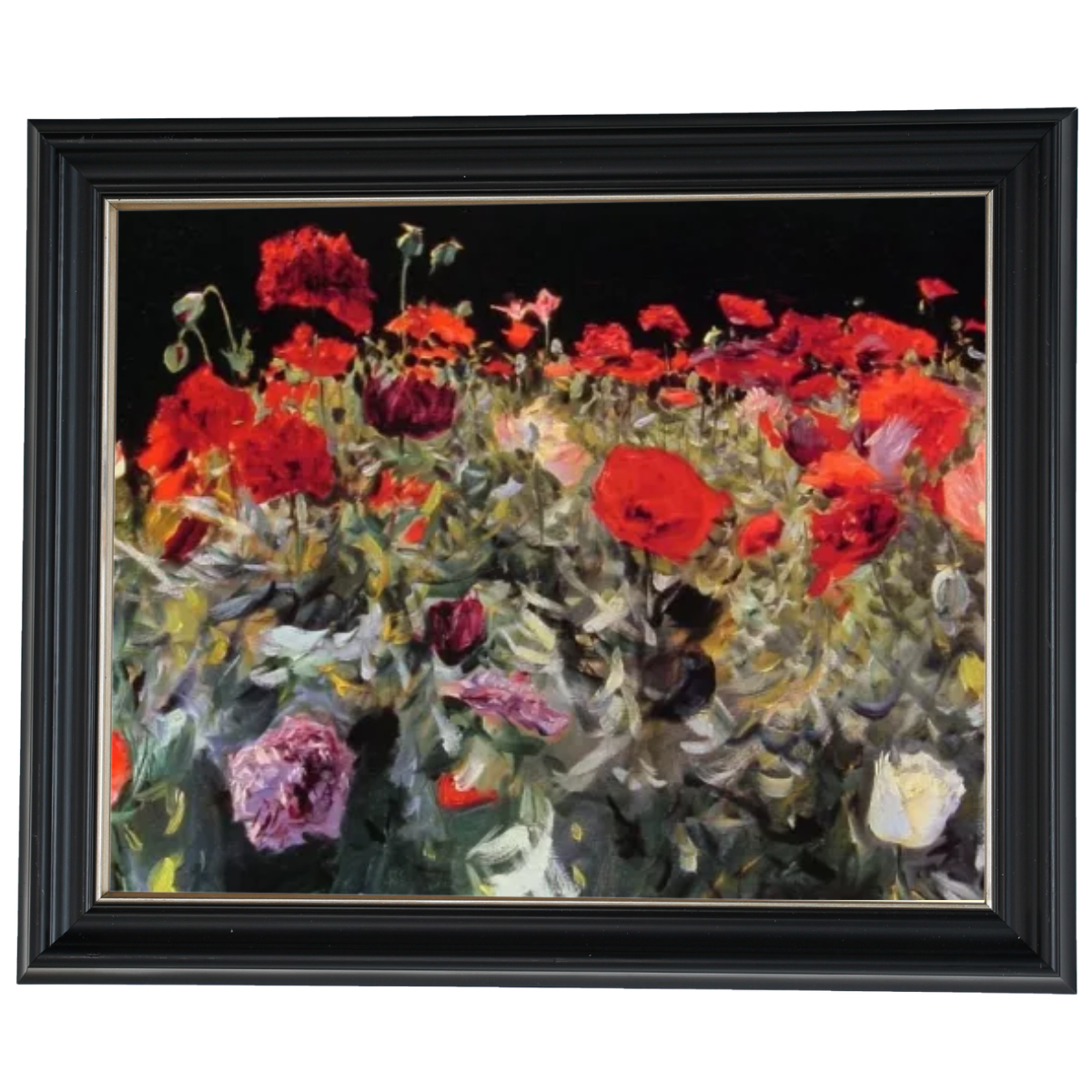 Poppies- Metal Flower Wall Art For Living Room